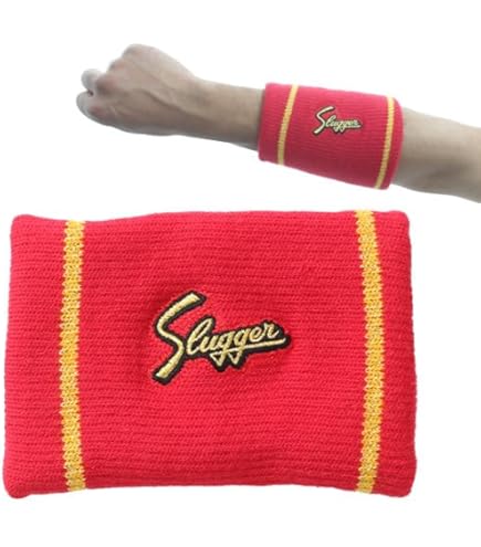 Amazon | 野球 久保田スラッガー リストバンド セット 2個 両腕 S-34